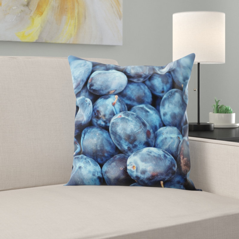 Microsuede Throw Pillow