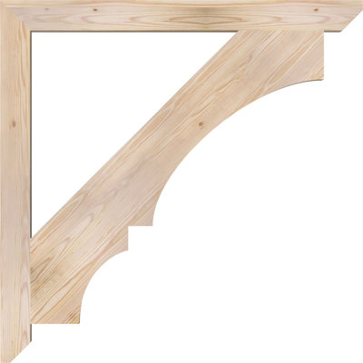 H 6'' W x 40'' D Wood Bracket/Corbel