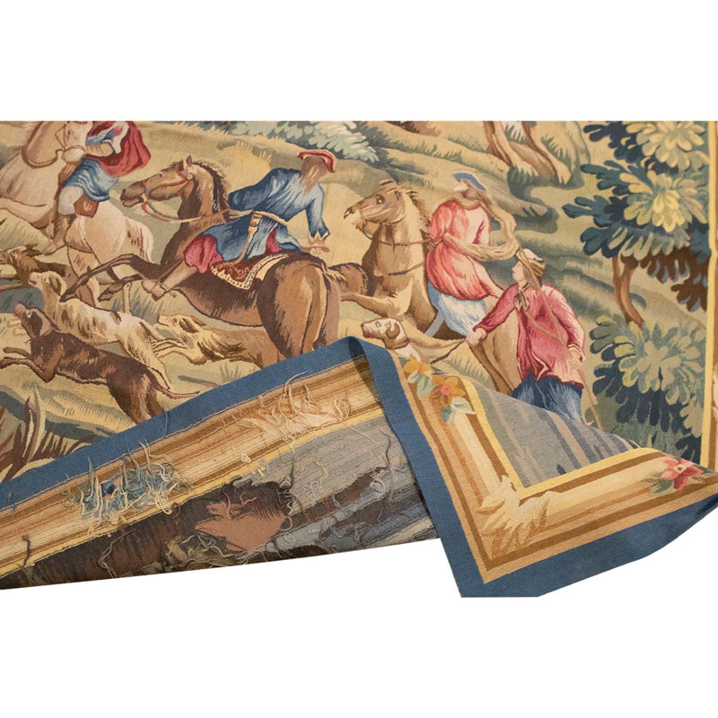 Toile Area Rug