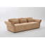 Canapé 3 places rétro avec coussins lombaires et tissu velours-143305678-143305672