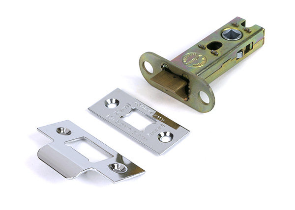 Polished Nickel 3" Heavy Duty Latch, Polished Stainless Steel