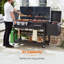Tower 195.5cm W Wood Pellet Grill