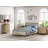 3 Piece Bedroom Set - Includes Mid Century 5 Drawer Dresser, Set Of 2 Bedside Tables With 3 Drawers, 3 Piece Dresser And Nightstand Sets-876341811