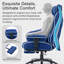 Fauteuil de bureau ergonomique avec repose-pieds Big & Tall-923485754