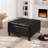 Pirja Faux Leather Ottoman-733566077