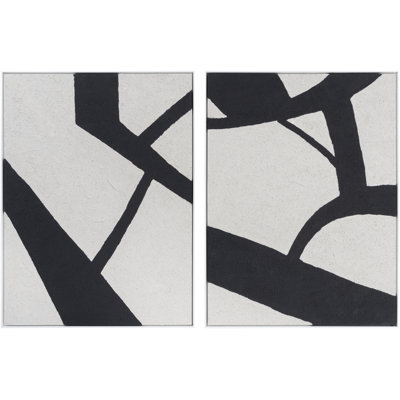 Lucero 2 Piece Graphic Art Set on Canvas