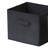Foldable 6-Piece Fabric Decorative Storage Basket in Black Finish, 8.78'' H X 10.9'' W X 10.01'' D-50762837-50762836