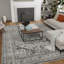 Tapis oriental gris en polypropylène tissé à la main Ragheb-331772125