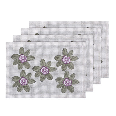 Elephant Apple Flowers Table Placemat 14x20 Inch