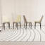 Chaises de salle à manger rembourrées en polyuréthane -1775389148-1775389151
