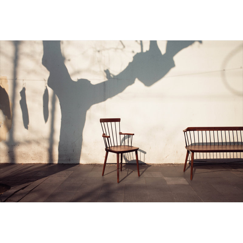Exchange Bench, Natural Walnut