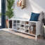 14 Pair Shoe Storage Bench