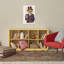 «Vintage Paper Series: Dapper Fox», impression sur toile-73076096-20904449-73076095