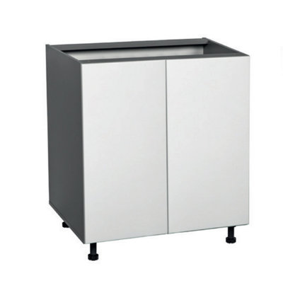 Armoire ouverte standard en panneau de particules H 34,5 po prête à assembler
