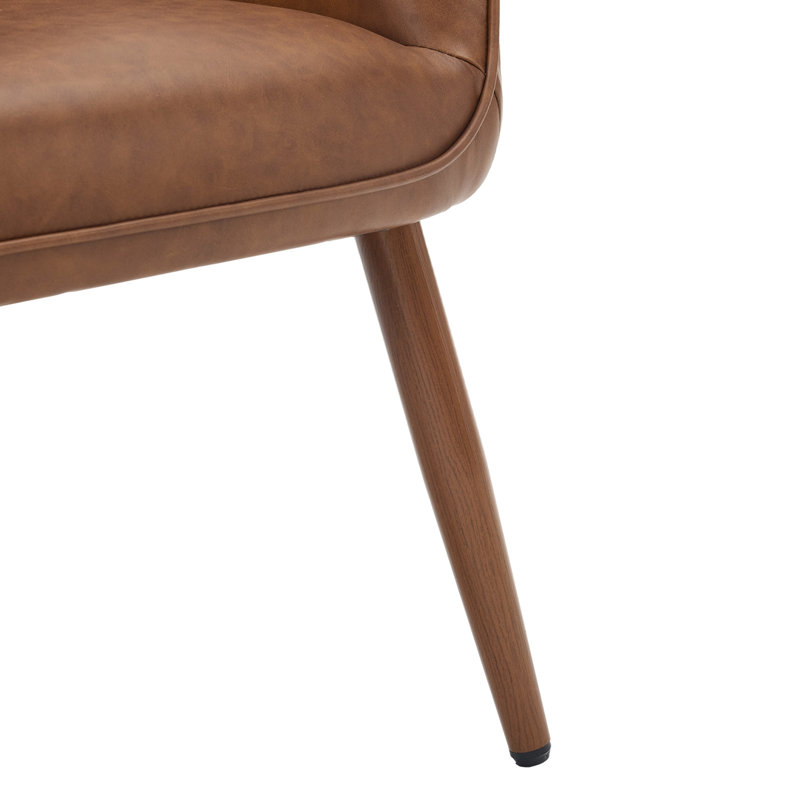 Fauteuil à oreilles Diamond, Brown