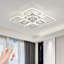 Arrika 8 -Light 60cm LED Flush Mount