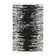 Tapis noir / blanc Knupp