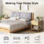 Table de chevet non finie Argyris