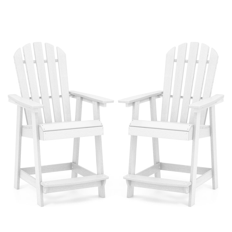 Tabouret Burakcan, Blanc