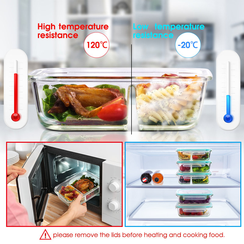 Ensemble de 6 contenants alimentaires Danieal