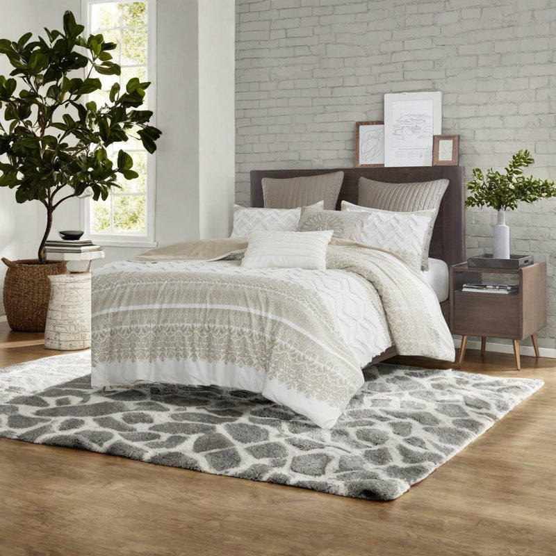 Ensembles de literie en coton de qualité supérieure, grand lit, chenille de ferme pour la maison