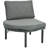 8 - Piece Patio Furniture: Half Moon Sectional With 2 Coffee Tables, Pe , Tempered Glass, Comfort For Garden And Poolside Outdoor , High Low , 6 Cushions Backyard Recreation Time-2011225617-2011225618