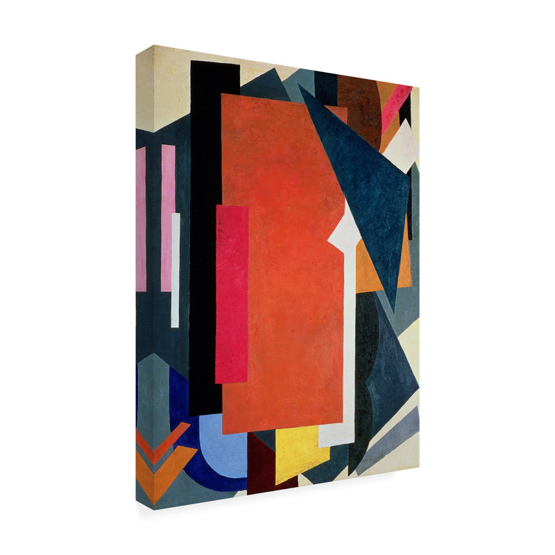 Décoration murale d'extérieur Inconnu «Abstract III» toutes saisons, L 14 po x H 19 po