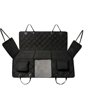 Système d'extension de siège arrière pour chien avec base rigide, supporte jusqu'à 420 lb, lit de voyage imperméable pour animal de compagnie avec configuration hamac, matériau durable amélioré, pour voitures, VUS et camions