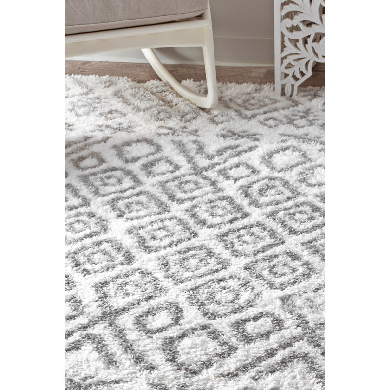 Tapis gris Kaislyn, Rectangle 5 pi 3 po x 7 pi 6 po