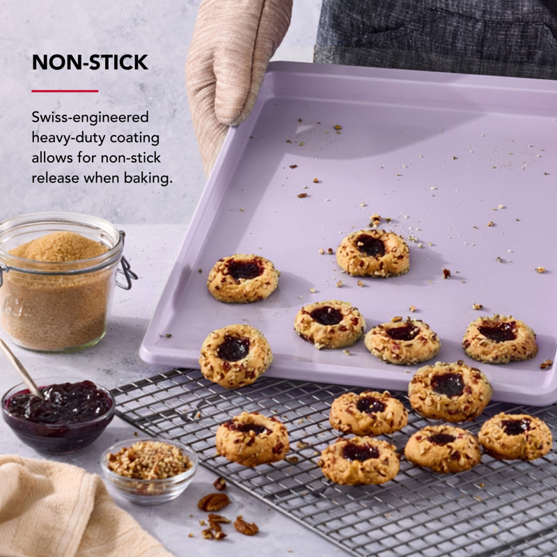 KitchenAid® 10X15in Nonstick Aluminized Steel Cookie Slider, Wildflower