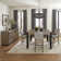 Deltina Oak Solid Wood Dining Table