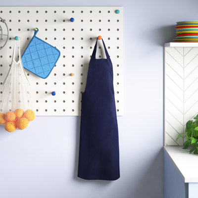 Solid Colour Cotton Bib Apron