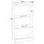 Moreno 48cm W Standard Bookcase-49805894