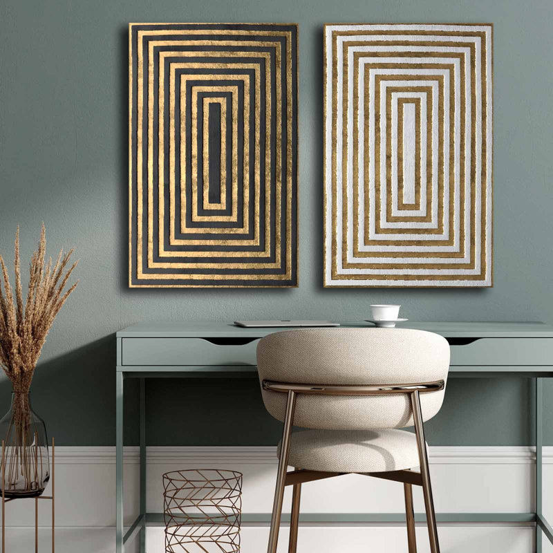 Decorative Canvas Painting (2 Pieces)
