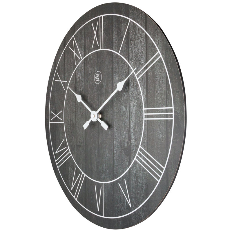 Paul 16-Inch Wood Wall Clock