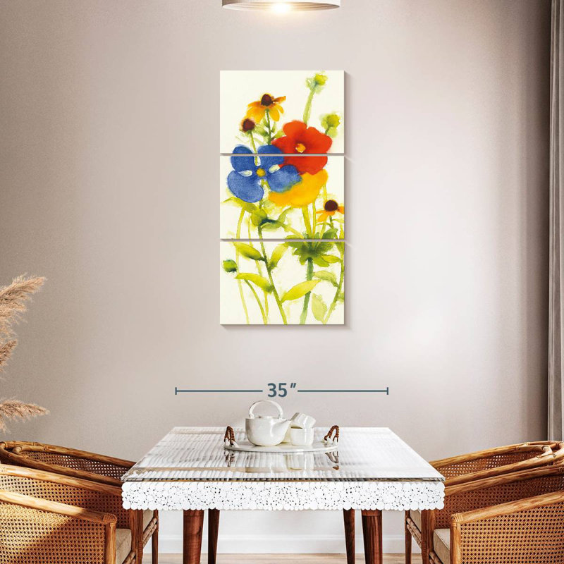Americana Meadow II, 80" H x 39" W