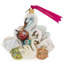 4.25'' Handmade Glass Animals Holiday Shaped Ornament