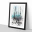 Misty Forest - Picture Frame Painting Print-56741277-56741280
