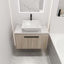 Ensemble de meuble-lavabo mural