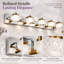 Applique murale moderne en chrome et laiton avec abat-jour en cristal et laiton-1711281145
