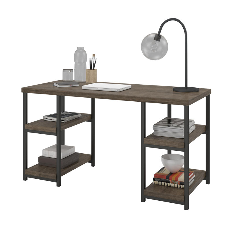 Rajnie Metal Base Computer Desk