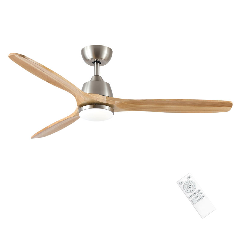 Éclairage de ventilateur de plafond à DEL intégré 52 po avec télécommande