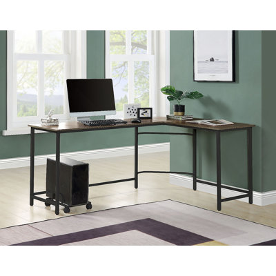 Computer Desk, Black Finish OF00042