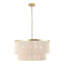 24" 6-Light Dimmable Drum Chandelier-799351356-799351358
