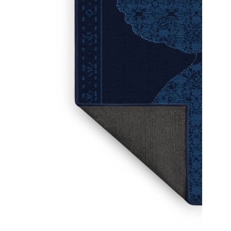 Tapis marocain doux en peluche d'inspiration mondiale Boyds, 4 x 6