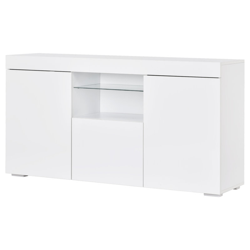 Elbridge 135 Cm Wide Sideboard, White
