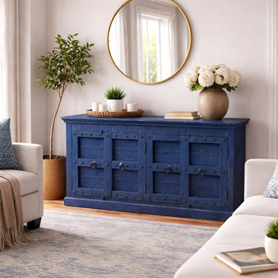 72 " W Acacia Solid Wood Sideboard