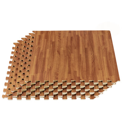 Plancher de forêt épais 5/8 po 24 pieds carrés (6 carreaux)