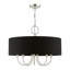 Lustre suspendu 5 lumières en laiton antique-150703042