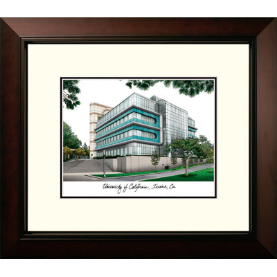 NCAA UC Irvine Anteaters Legacy Alumnus Lithograph Picture Frame
